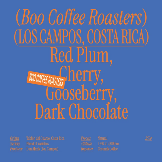 Café Boo Costa Rica Los Campos